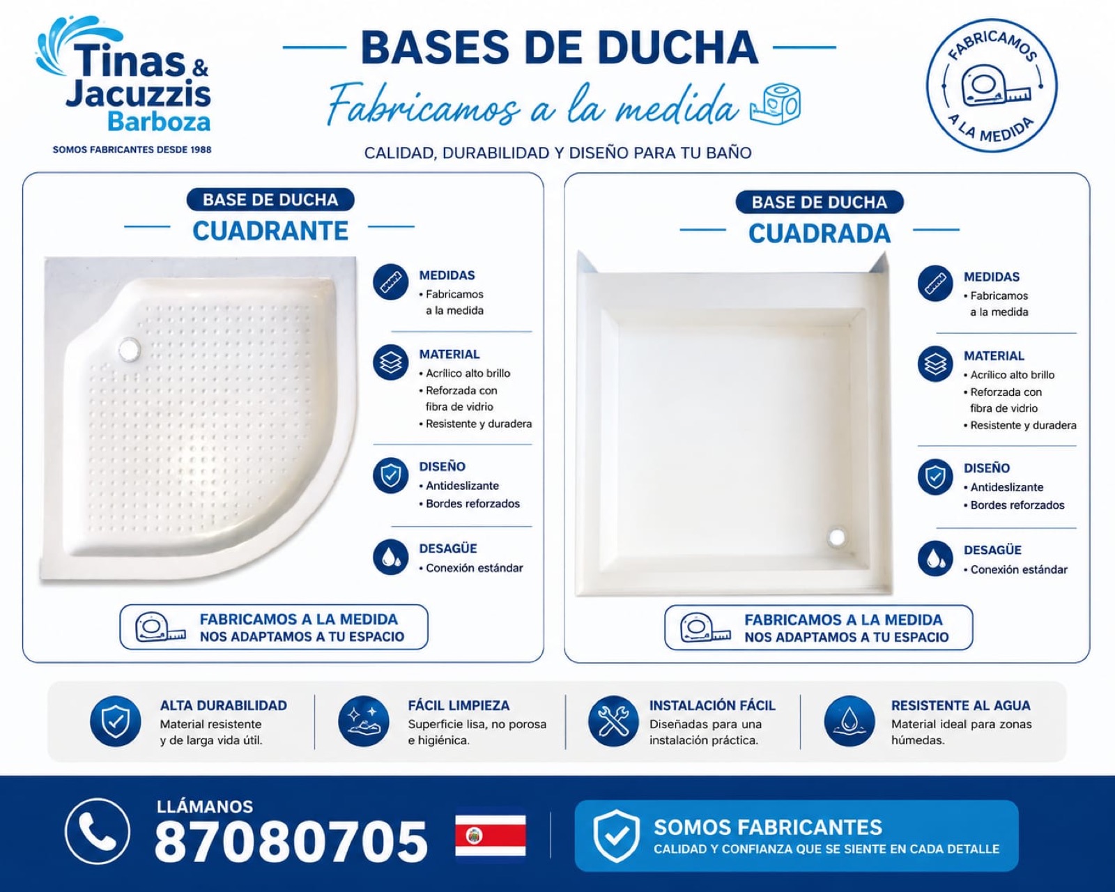 Bases de Ducha